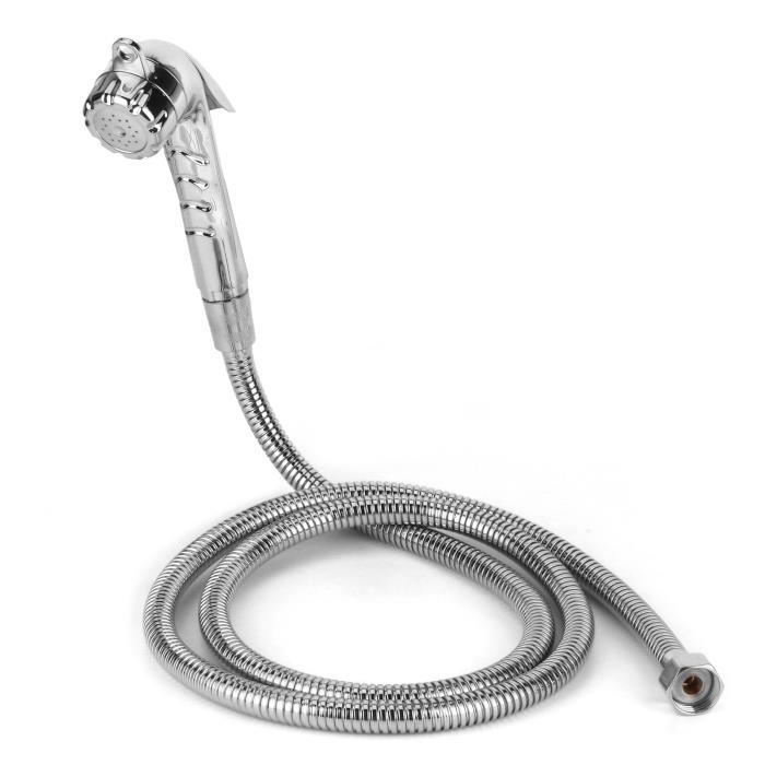 Kit De Douche Extérieure Pour Camping-car Et Bateau - Tuyau 4,92 M, Mitigeur Chaud/froid, Pommeau - Fermeture éclair, Verrouillable