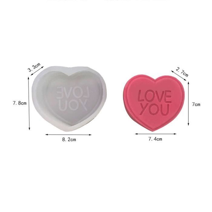 Moule Silicone Geste Amour Pour Savons Et Résine - Créations DIY Originales