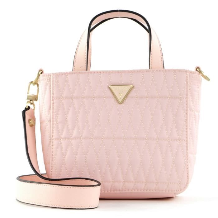 GUESS Layla Mini Tote Bag Pink [132785] Achat / Vente GUESS Layla