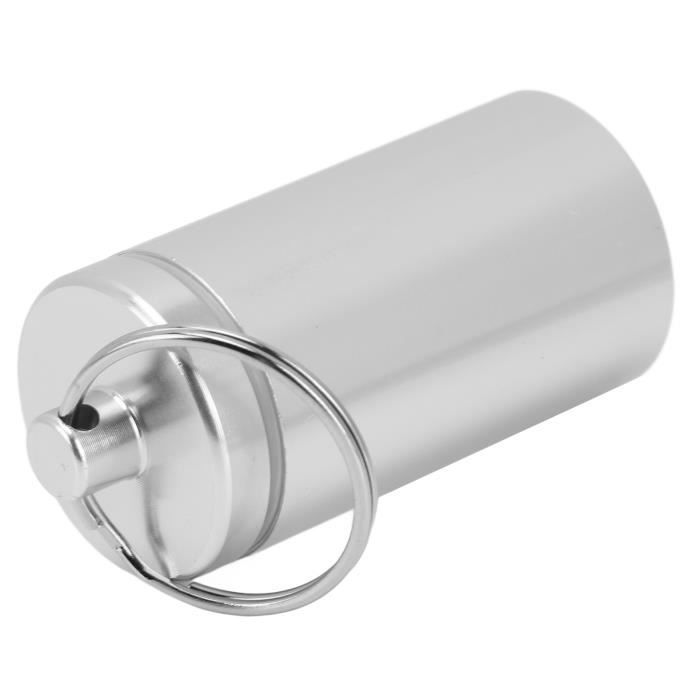 CNC en aluminium usiné EDC survie étanche pilule/boîte d'allumettes
