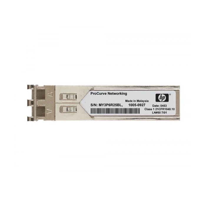 HPE X130 Module transmetteur SFP+ 10GbE 10GBase SR LC pour HP A5830AF HPE 12504 5120 5500 5810 5900AF 5920AF FlexFabric 1.92 11908 12902 - vue 2