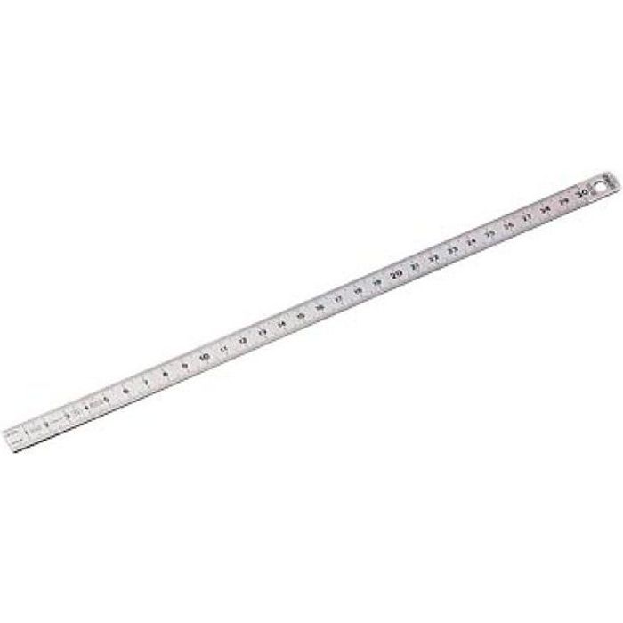 KS Tools Réglet Flexible 300 mm 300.0104 - Acier Inox Graduation Recto/Verso