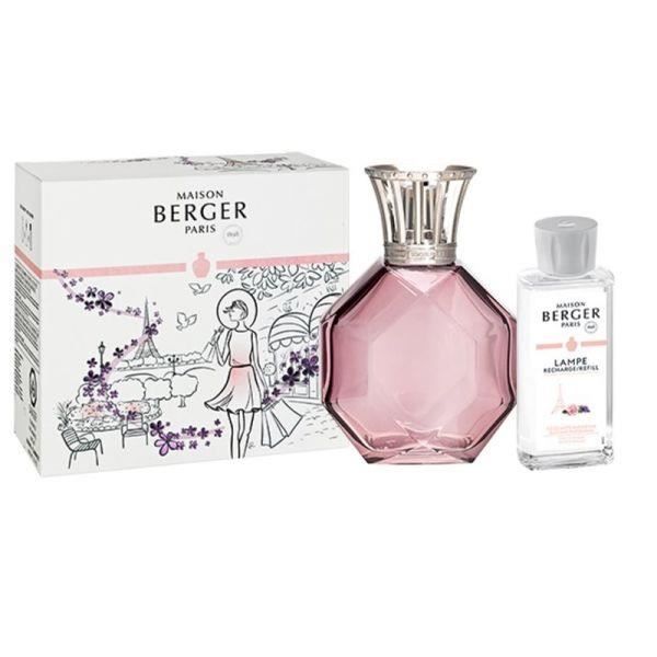 Verre 8,9/ x 8,9/ x 10,2/ cm Lampe Berger Bougie parfum/ée Contact et Soyeux Noir