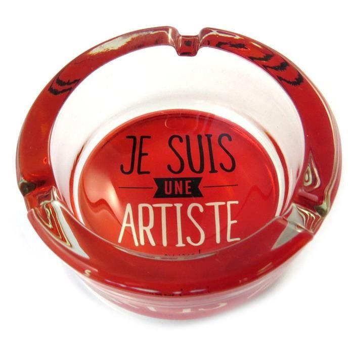 Cendrier Verre Citations Rouge Je Suis Une Artiste Ou Pas N5147 Cdiscount Au Quotidien Cendrier Verre Citations Rouge Je Suis Une Artiste Ou Pas N5147 Cdiscount Au Quotidien