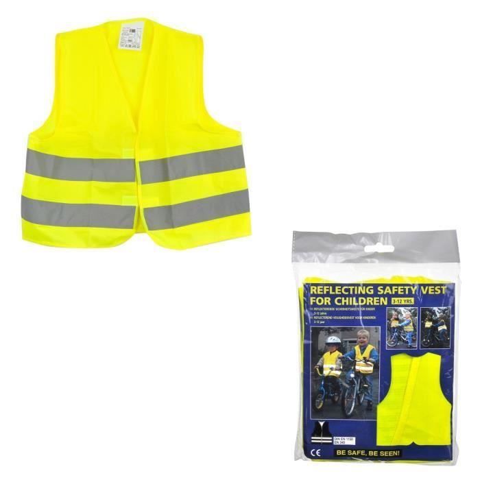 Gilet jaune enfant - Gilet de sécurité aux normes