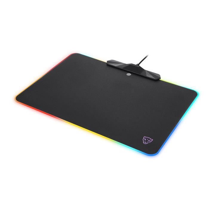 Tapis de souris Motospeed P98 RVB 350 * 250 * 3,5 mm Interrupteur tactile capacitif USB filaire LED RVB éclairage coloré Tapis de - Prix pas cher - Cdiscount