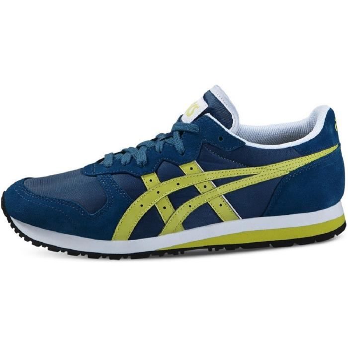 Asics Oc Runner HL517-4583 Homme Baskets Bleu Bleu - Cdiscount Chaussures