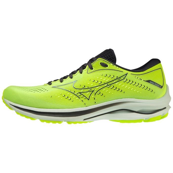 Chaussures de sport running Mizuno Wave Rider V25 Homme Jaune