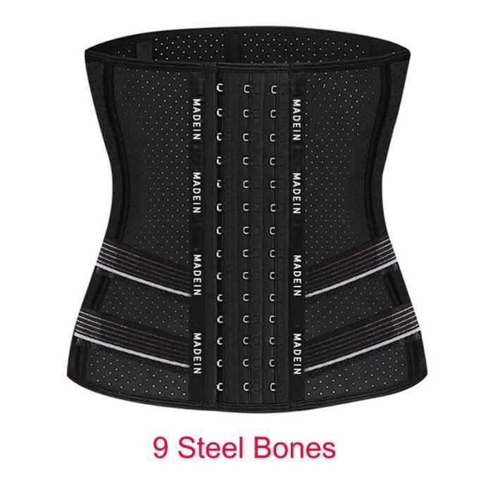 Body Gainant Femme Ahigh - Corset Avec Baleines Acier - Bretelles Réglables - Effet Ventre Plat - Taille Forte - 5