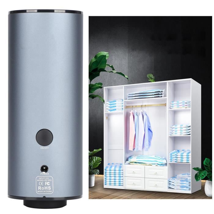 Mini Pompe à Vide 24V DC - 85 Kpa, 42W, Débit 40 L/min - Pour Emballage, Médical, Laboratoire