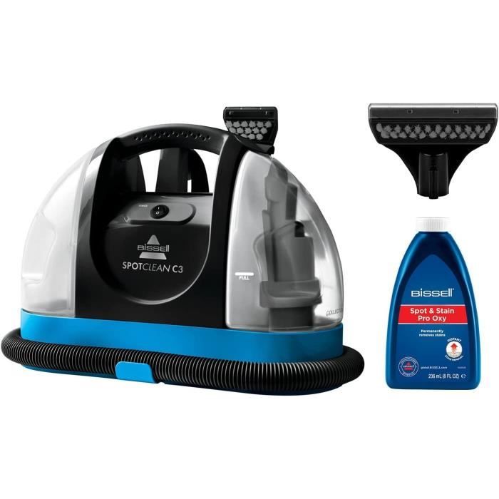 BISSELL SpotClean Auto Pro Select 3730N + Produit nettoyant BISSELL -  Cdiscount Electroménager