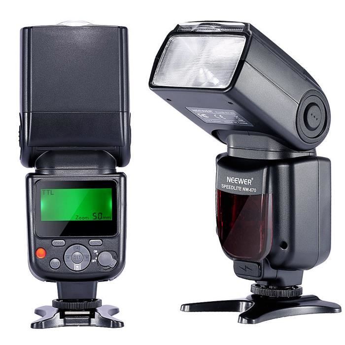 NEEWER PRO ETTL Flash pour Canon Rebel T5i T4i T3i T3 T2i T1i SL1, EOS