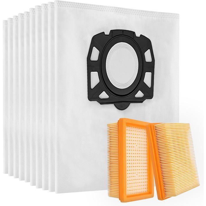 Lot De 4 Filtres HEPA Lavables Pour Aspirateurs Lubluelu 202, Oraimo OSV-102, Besswin W26, Etc. - Compatible Multiple