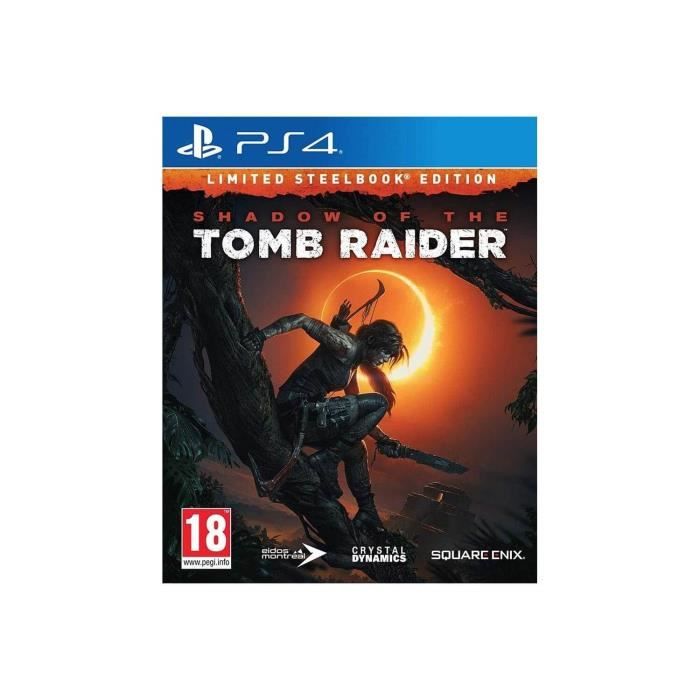 Shadow Of The Tomb Raider Limited Steelbook Edition Ps4