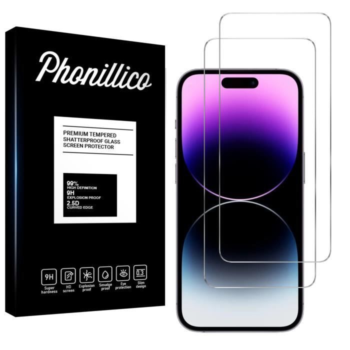 iPhone 15 Pro/Max/15 Plus/15 - protection écran verre trempé