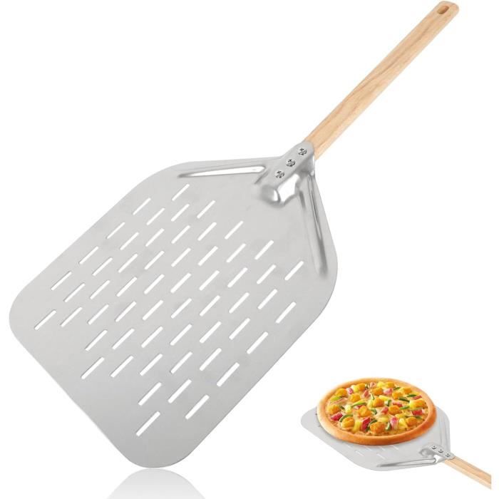 Pelles à Pizza Ergonomiques et Perforées | Enfournez comme un Pro