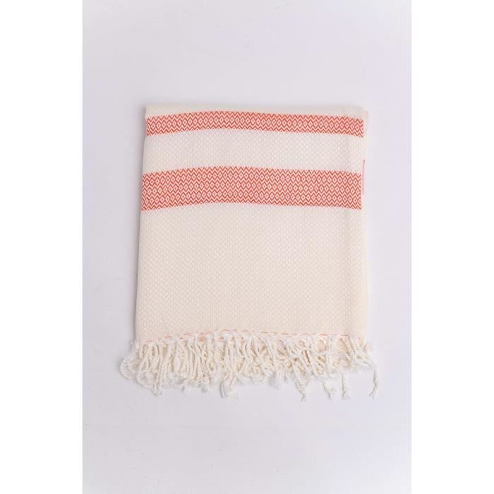 Serviette Hammam Turc 100% Coton 100x180 Cm – Pesohtemal Multifonction Léger