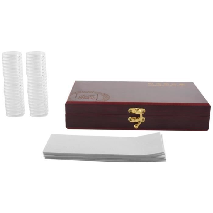 50IèCes SéRies BoîTe De Rangement En Bois Pour BoîTe De Rangement De Protection De PièCe De