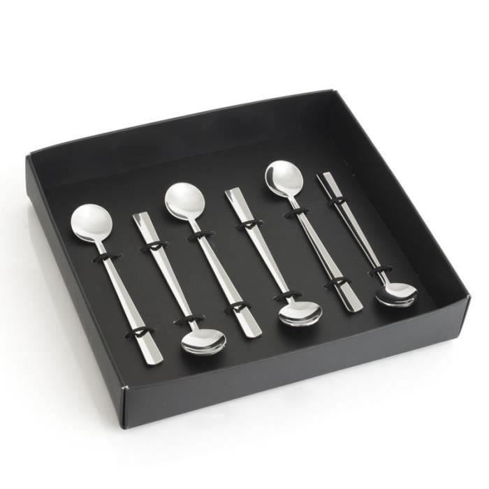 sel poivre en corne de zébu bio de Madagascar 8 cm 6 cuillères à café moka 