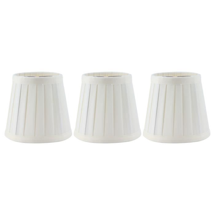 Veemoon Abat-Jour Cylindrique Lin Naturel 15 Cm - Couvre-Lampe Élégant Pour Lustre, Lampe De Table Et Applique