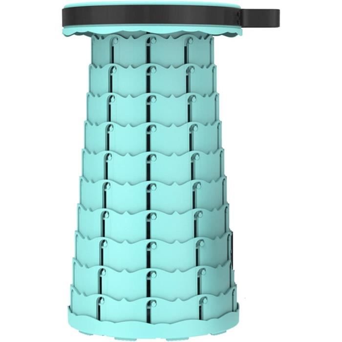 Coussin De Tabouret Pliable Et Télescopique – Portable – 25x25x2 Cm