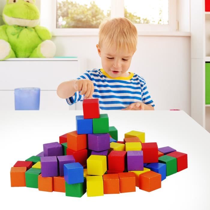 Zxfdsfdbnm Lot De 10 Cubes Ronds Carrés De 16 Mm Avec Points Numérotés Pour Enfants - 6 Faces - En Acrylique