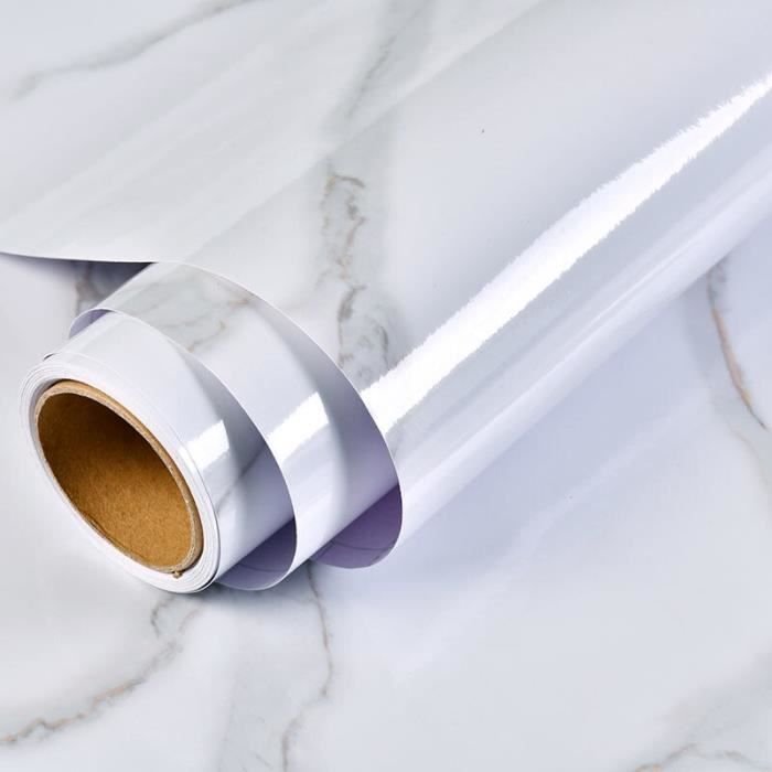 Papier Peint Blanc Brillant