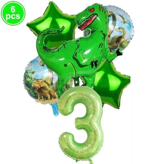 SAVITA - 8 Ballons Pixel 'Bon Anniversaire' Vert Aluminium 56 Cm - Thème Jeu Vidéo - Déco Fête