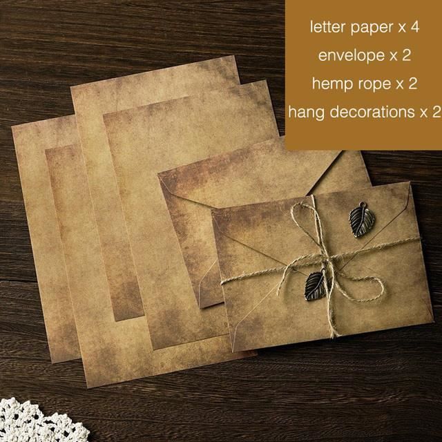 12 Enveloppes Kraft Rétro Avec Ruban - 22x10.8 Cm, Colorées, Pour Cartes Cadeaux Et Invitations