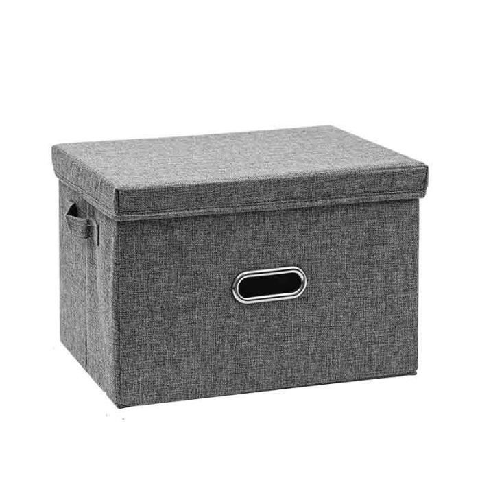 JUZ Boîte de rangement de vêtements Tissu Pliant Vêtements Boîte De Rangement Maison Placard