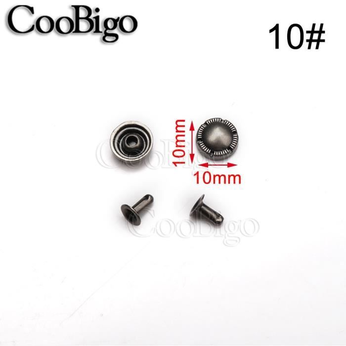 20 Rivets Décoratifs Fleur Turquoise Pour Cuir - Métal, Style Western, Pour Sacs, Ceintures, Vêtements