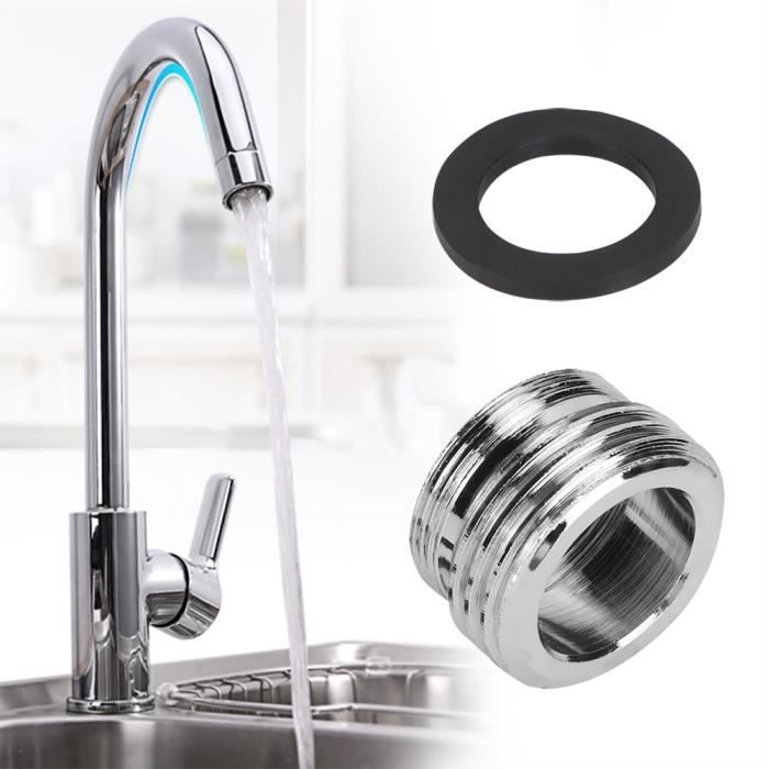 RUR Inverseur de robinet, salle de bains cuisine bassin évier robinet séparateur vanne de dérivation à adaptateur de tuyau HB022