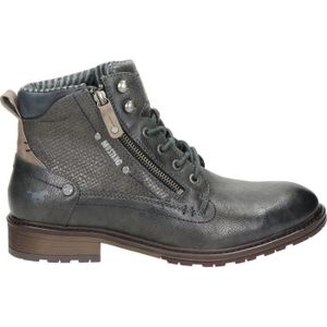 bottines homme cuir gris