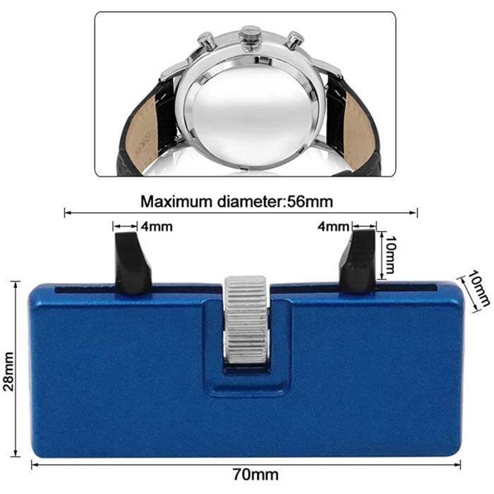 Watchmann Kit complet d'outils de réparation de montre 24 en 1 - Ouvre- montre - Set de