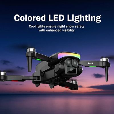 Drone Avec Caméra 1080P Pour Débutants - Maintien D'altitude, Positionnement Optique, LED RGB, Batterie 1600 MAh - 7