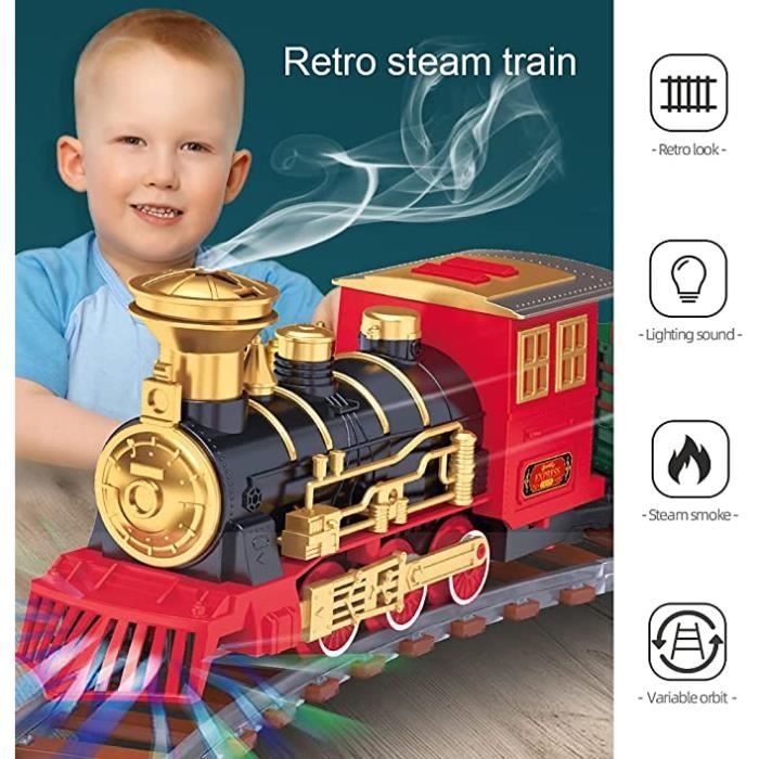 Jouets de train électrique AMOUNE pour enfants de 2 à 10 ans - Véhicule  pour circuit miniature - Cdiscount Jeux - Jouets