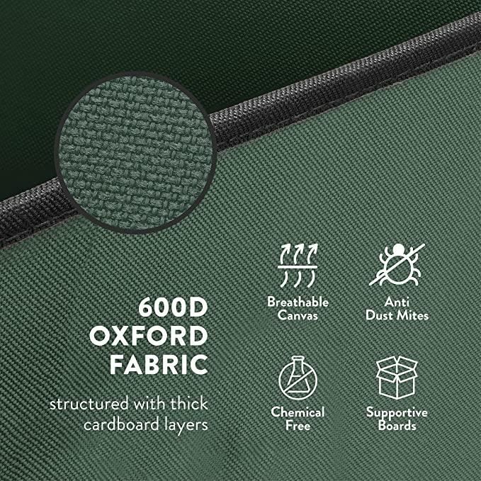 Boîte De Rangement Pliable 64 Compartiments Pour Boules De Noël - Tissu Oxford 600D, 30x30x30 Cm - Organisation Décorations Saisonnières