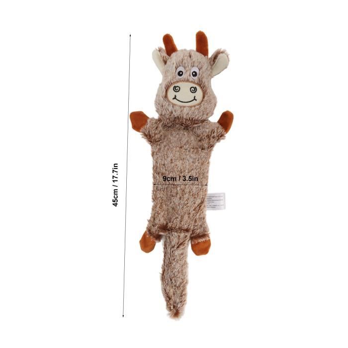 peluche pour chien Jouet en peluche amusant pour chien, écureuil à