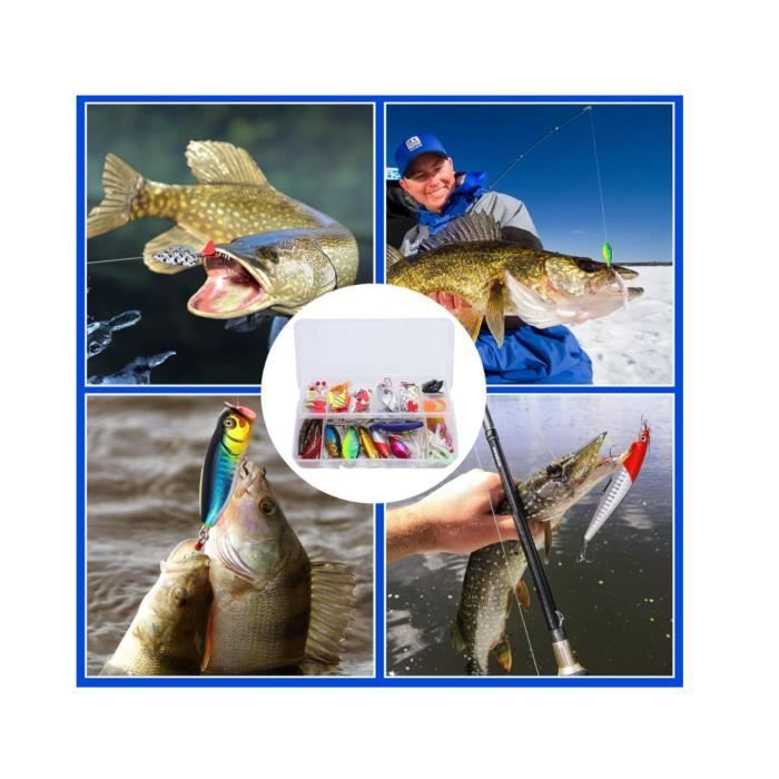 Lot De Leurres Vintage Spinnerbaits – Assortiment Pour Pêche