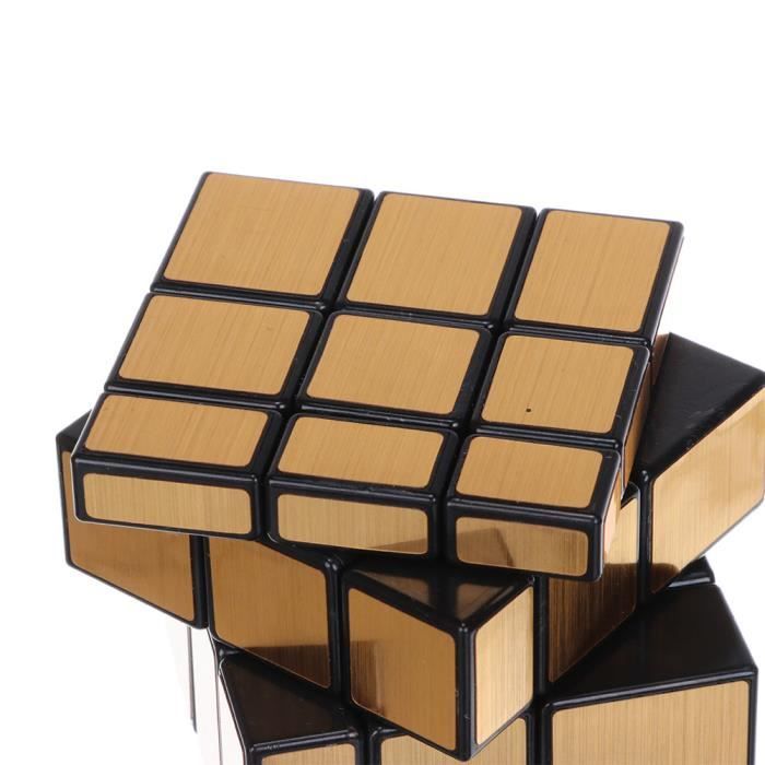 Mirror Cube Magique 3x3, Lisse Vitesse Cube Miroir, Magic Cube pour Cerveau  Formation Cadeau de Vacances - Cdiscount Jeux - Jouets