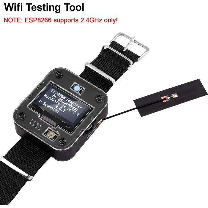 WiFi Test Tool ESP8266 WiFi Deauther Watch V2 DSTIKE NodeMCU
