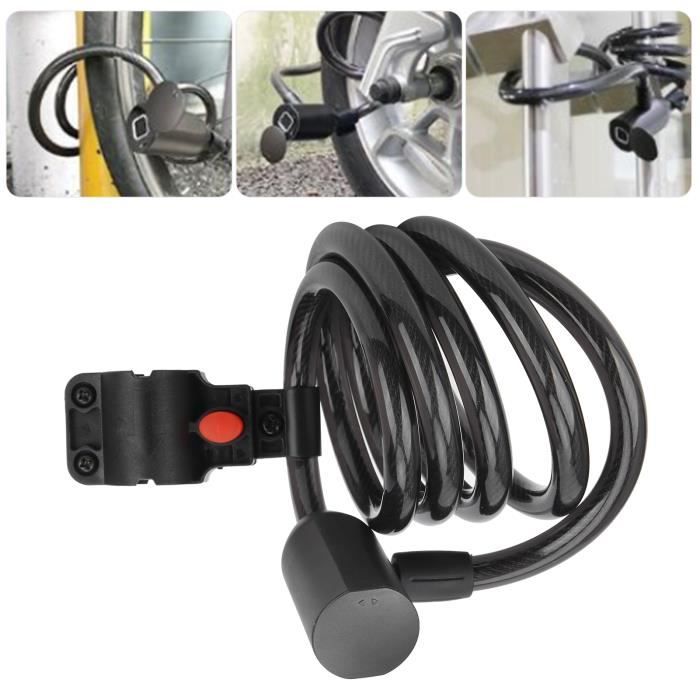 ANTIVOL,STYLE 8--Serrure U Lock robuste avec câble en acier pour vélo,combinaison anti vol