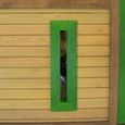Maisonnette cabane en bois de cèdre tropical AXI Jane pour enfant - Marron - 118 x 120 x 175 cm-2