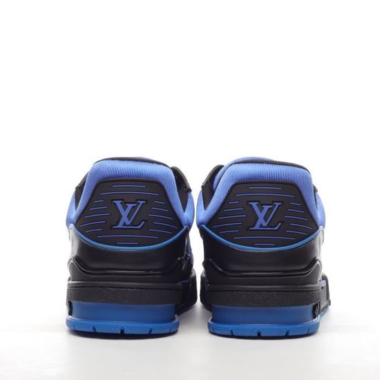 LV Trainer Sneaker Low BASKETS Homme Femme bleu Sz-38 Style 1 - Cdiscount  Chaussures
