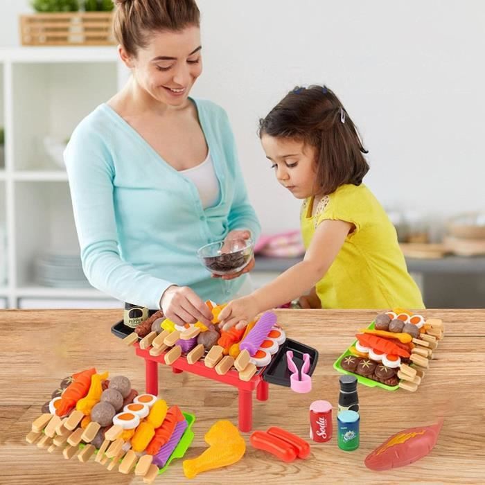 BBQ Grill Jouet Alimentaire Dinette Enfant 3 Ans Ensemble de