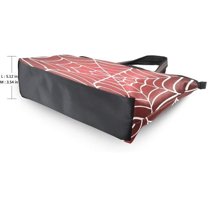Rootti Rootti Grand Sac À Main Pour Femme Avec Fermeture Éclair Motif Toile D ...