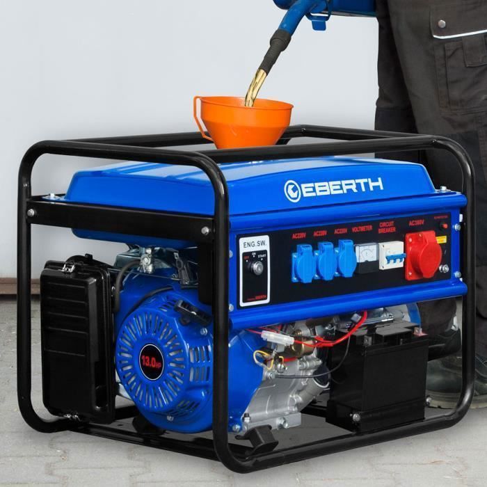 Groupe électrogène EBERTH 1000W - Portable - 1x230V Et 1x12V - Neuf