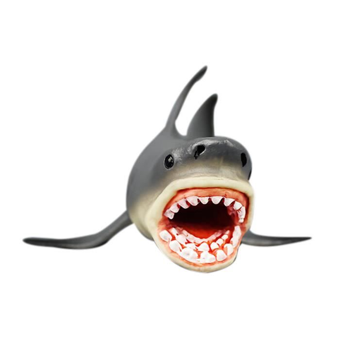 Vvikizy Jouets de dents de dentiste de requin Jouets de dentiste de requin,  anti-Stress, jeu interactif puericulture coffret Bleu