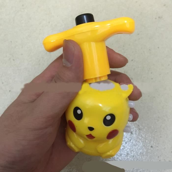 Toupie et Lanceur Pikachu Pokemon sonore et lumineux SEBTHOM