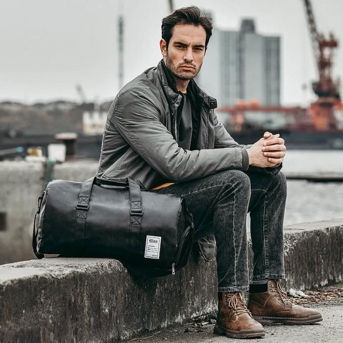 Sac cuir on sale week end